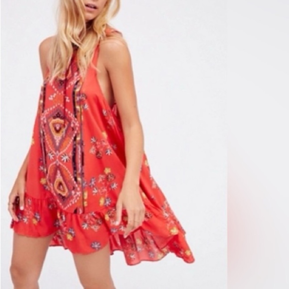 Free People Annka Boarder Slip Dress
